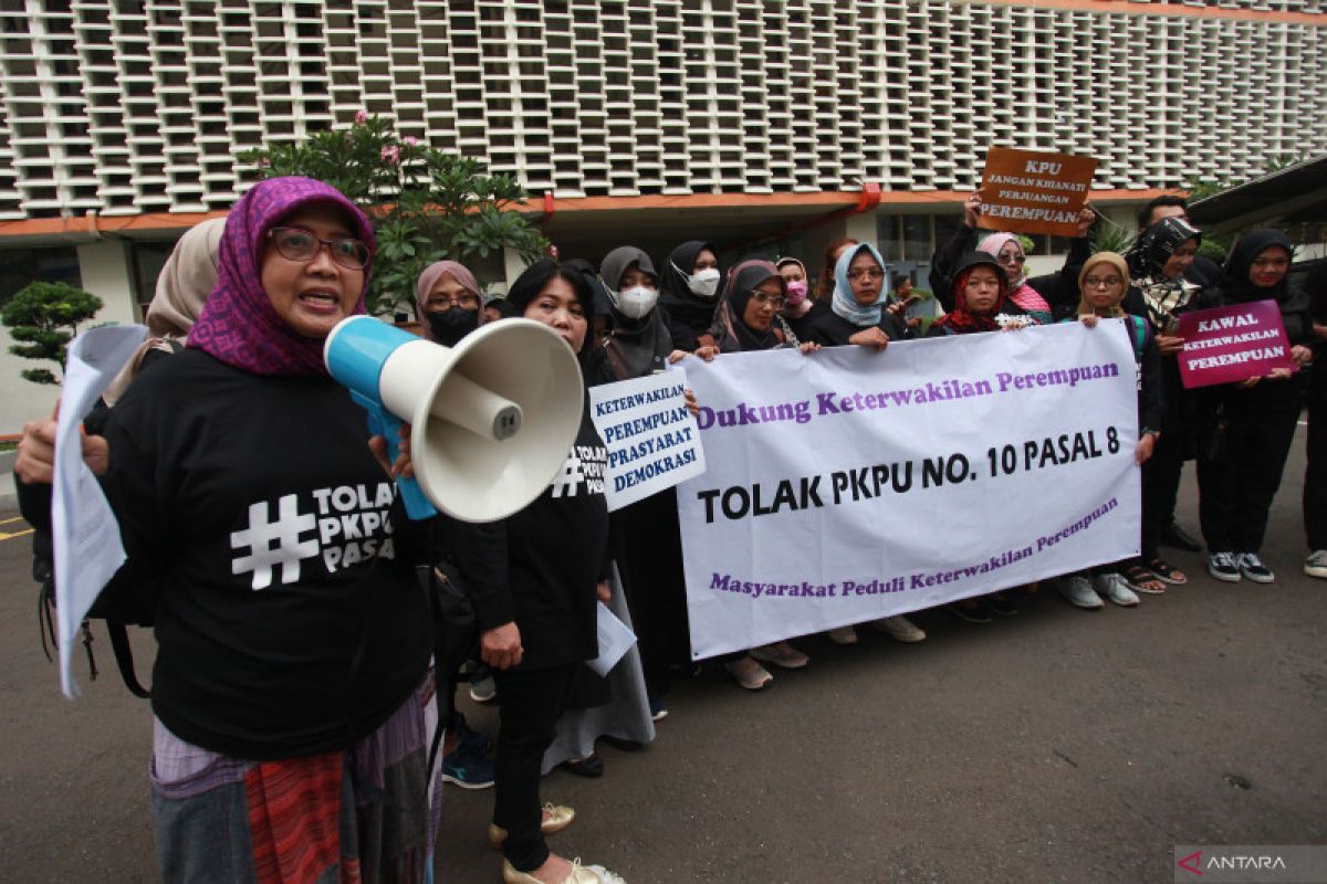 Desakan revisi PKPU 10/2023 demi terpenuhinya keterwakilan perempuan