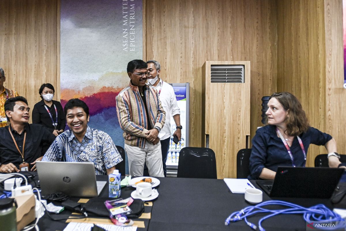 Menkominfo nyatakan media center KTT ke-42 ASEAN siap digunakan