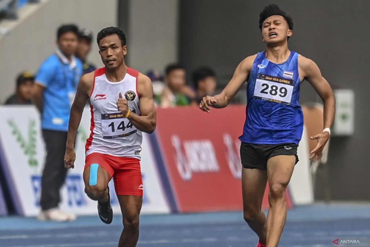 Hasil Atletik SEA Games 2023: Zohri buka peluang tambah medali Indonesia