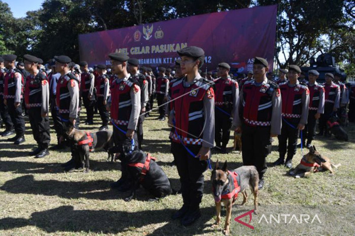 Belasan ekor K9 disiagakan amankan KTT ASEAN di Labuan Bajo