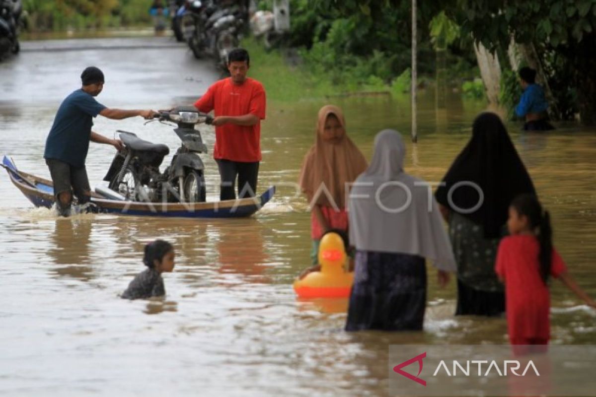 BPBD: 49 desa di Aceh Barat masih terendam banjir
