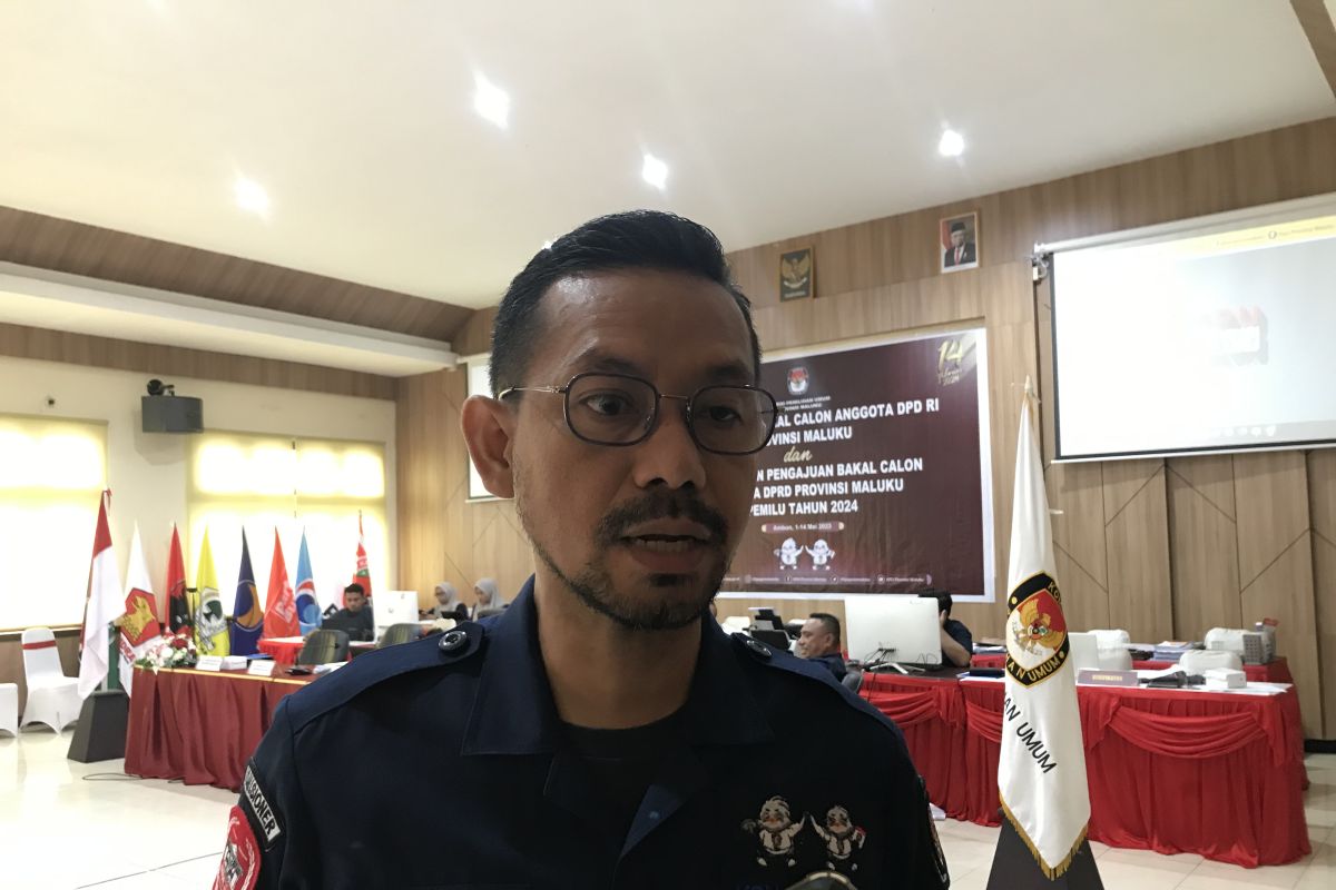 6 bakal calon DPD RI mendaftar ke KPU  Maluku