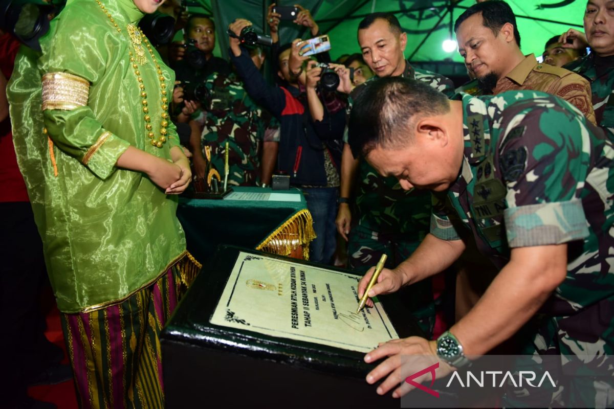 Kasad: TNI AD bantu pemulihan pascapandemi lewat renovasi RTLH