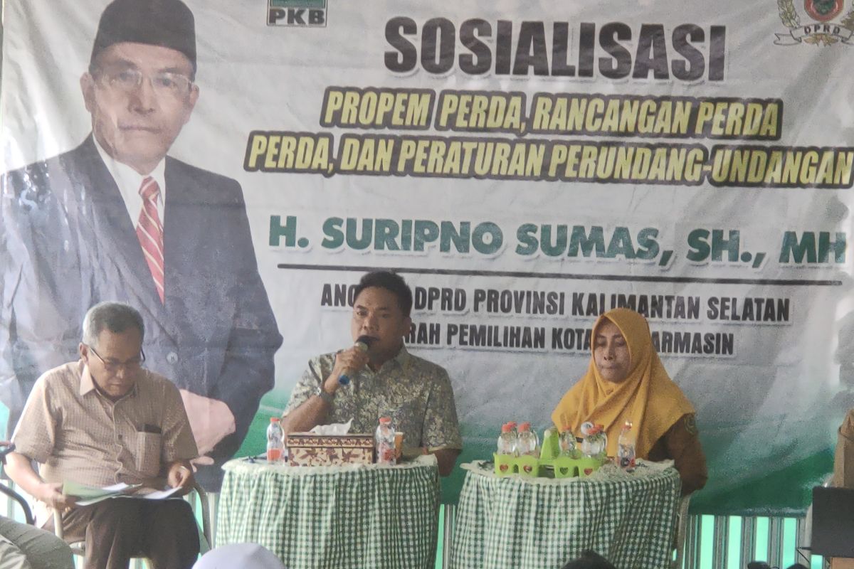 Anggota DPRD Kalsel Suripno dukung kesemsem pelaksanaan KTP digital