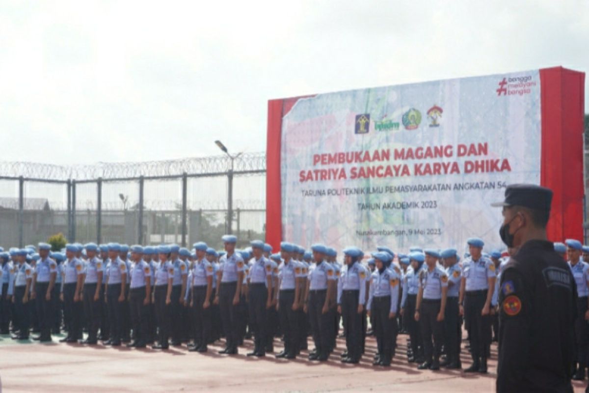Taruna Poltekip 54 magang di Nusakambangan, dididik jadi kader pemimpin
