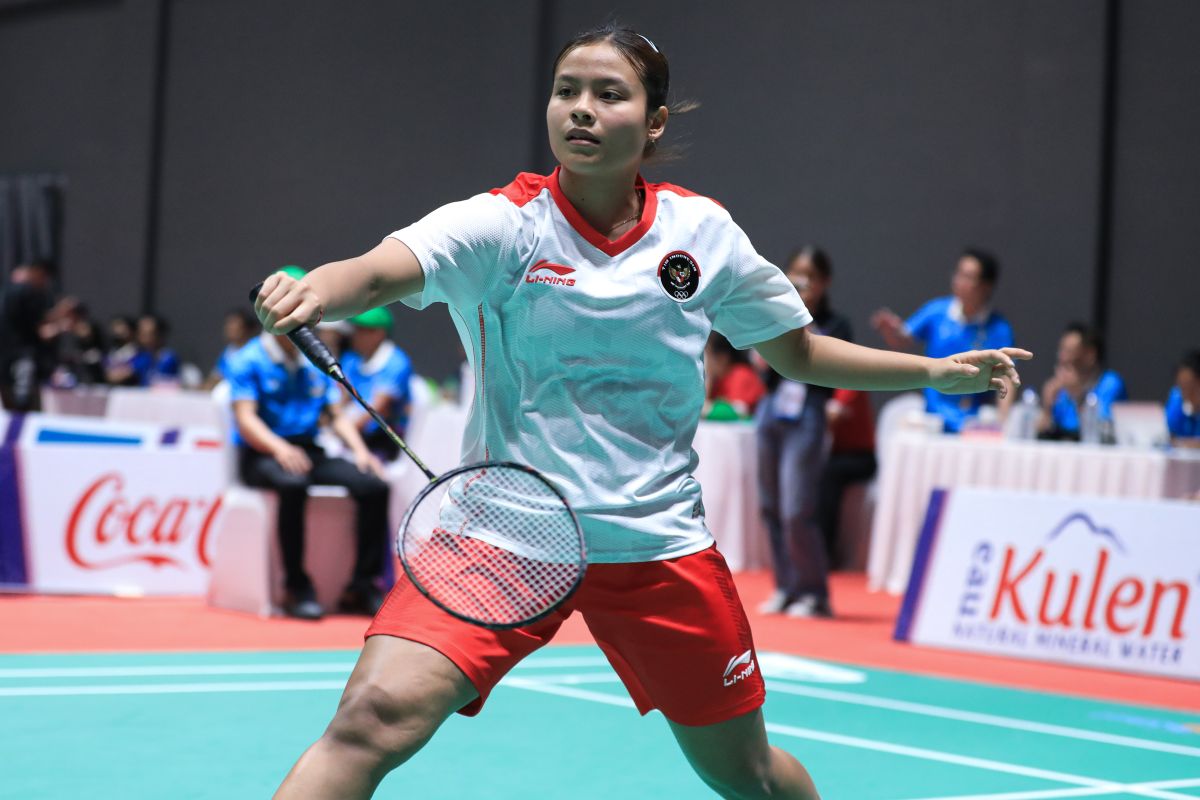 Bulu tangkis beregu putri Indonesia ke semifinal usai libas Kamboja