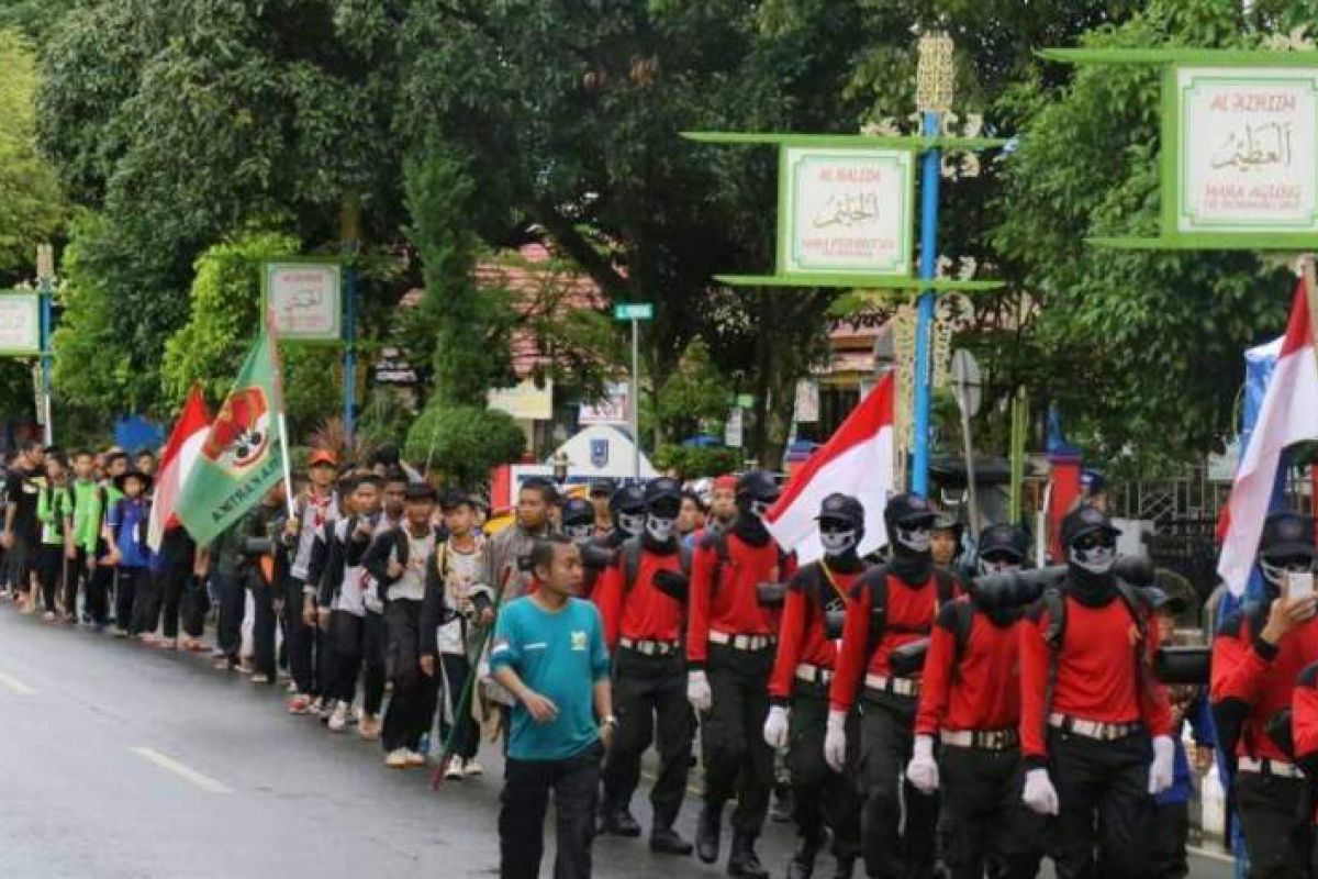 80 tim mendaftar Napak Tilas Divisi IV ALRI Pertahanan Kalimantan