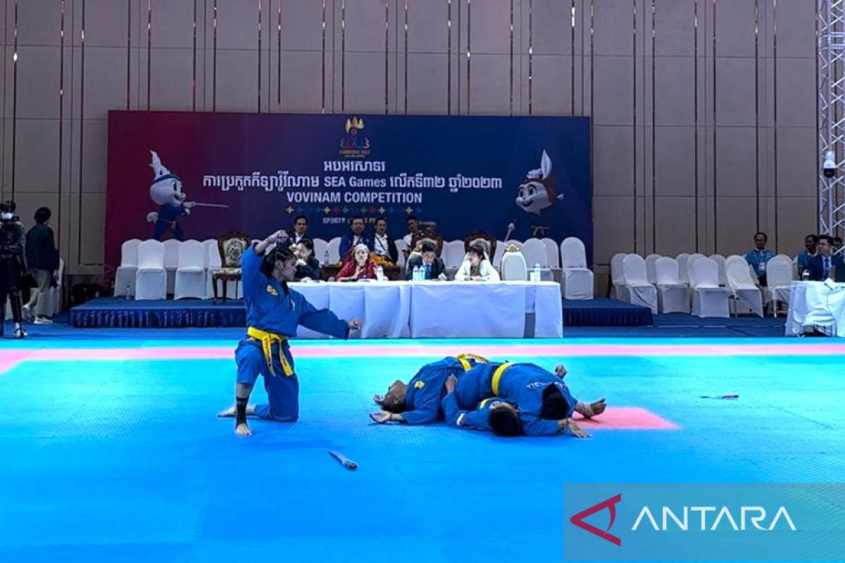 "Rematch" diadakan saat perebutan medali perak regu campuran vovinam