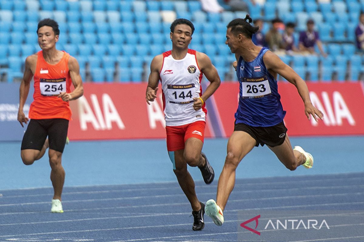 Cedera kaki ancam aksi Zohri di nomor andalan 100 meter putra