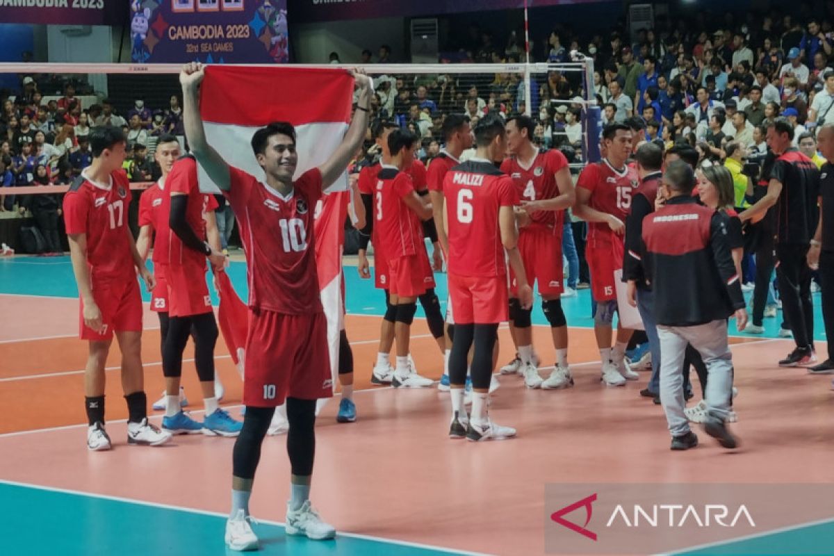Hatrik emas SEA Games bakal dijadikan bekal timnas bola voli putra Indonesia bersinar di level Asia