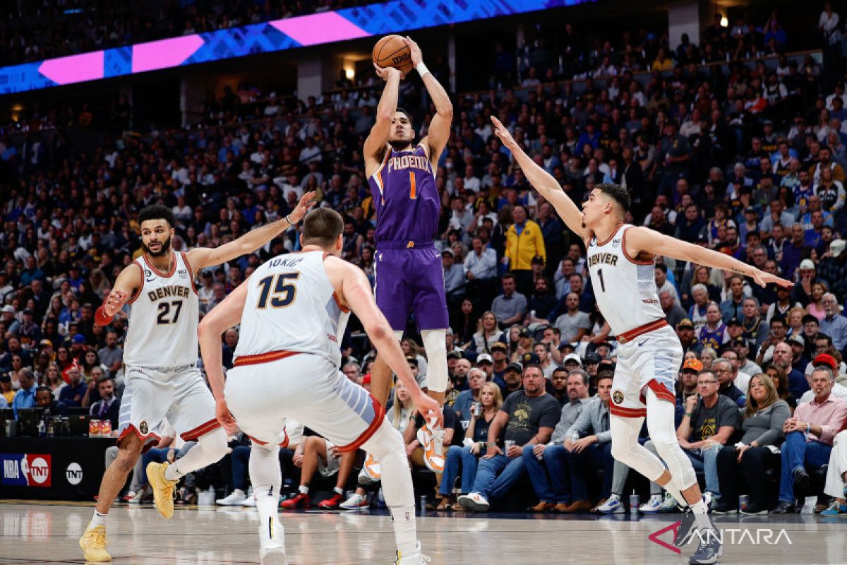 Nuggets tim pertama yang melaju ke Final NBA Playoffs wilayah Barat, Jokic tampil cemerlang