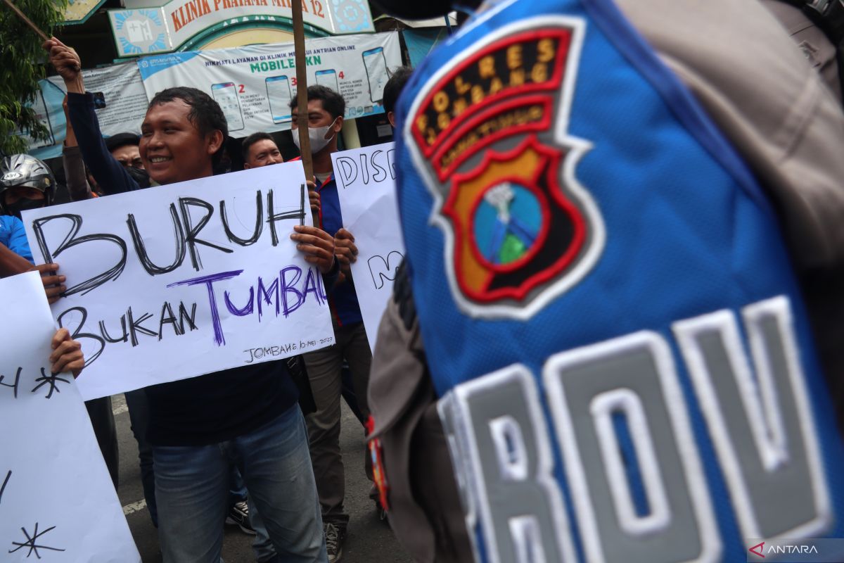 1.100 personel kepolisian akan dikerahkan untuk amankan demo buruh