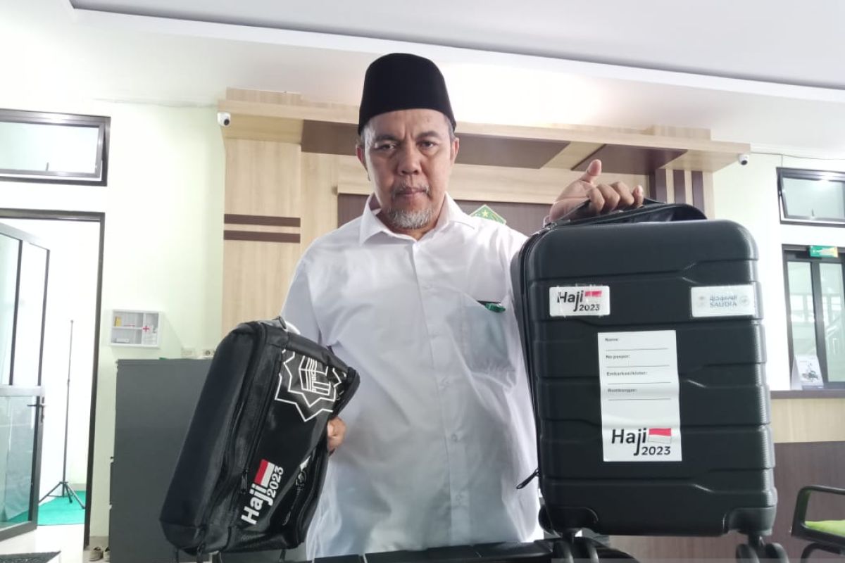 Kemenag Belitung mulai bagikan koper jamaah calon haji