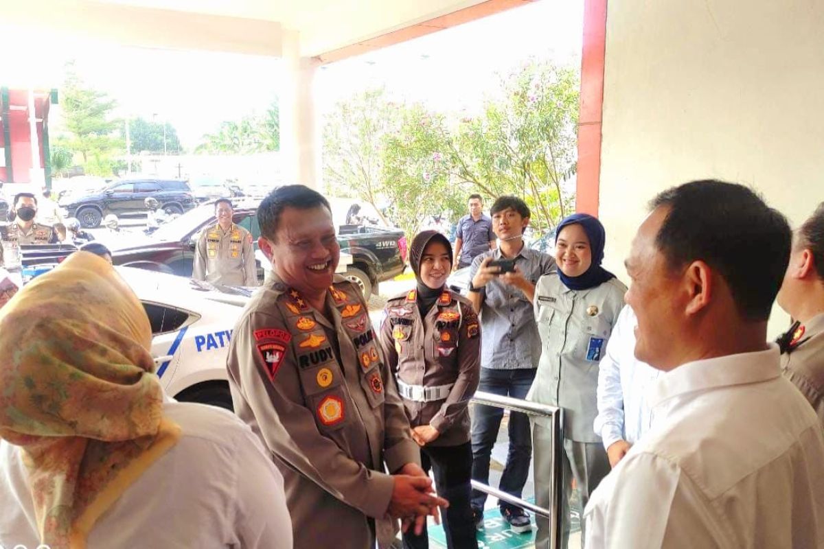 Kapolda Banten kunjungi UPTD PPD Samsat Cikande