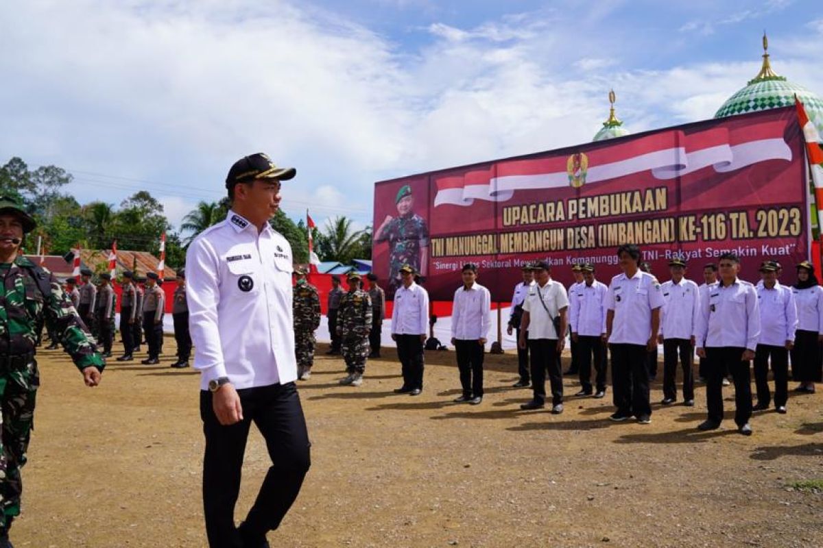 Fransiskus Diaan sebut TMMD bangkitkan semangat gotong royong