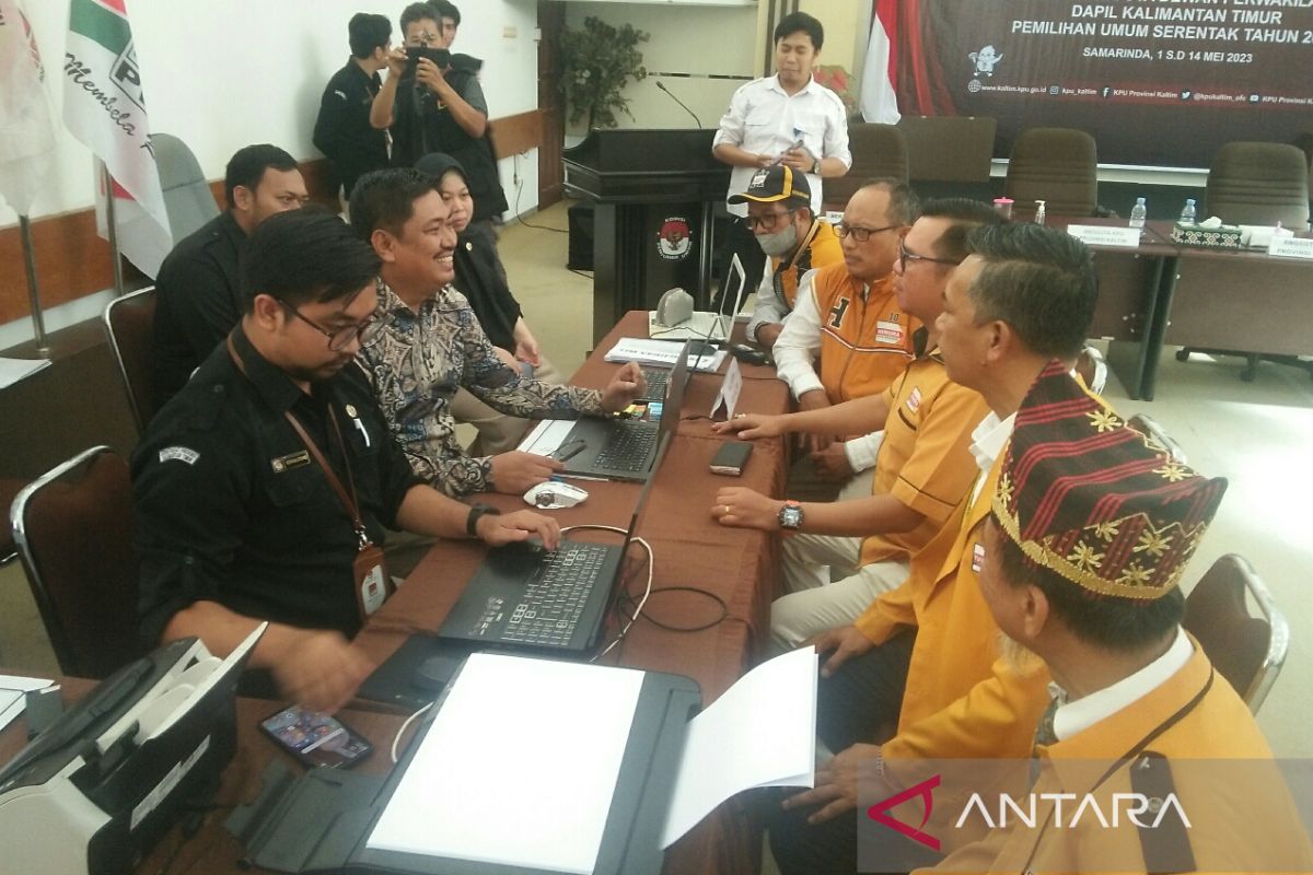 KPU Kaltim terima pendaftaran 55 bacaleg Partai Hanura