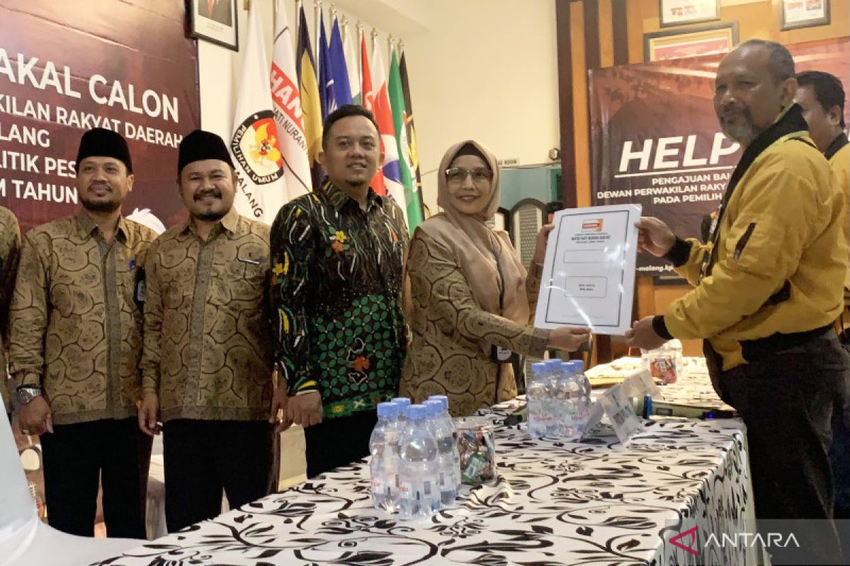 KPU Kota Malang baru terima satu partai ajukan bakal  caleg DPRD