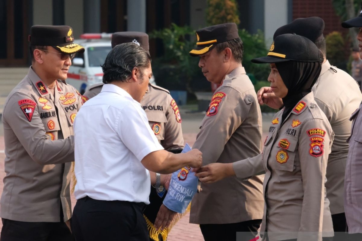 Wujudkan Kamtibmas Kondusif, Polda Banten Gelar Deklarasi Polisi RW