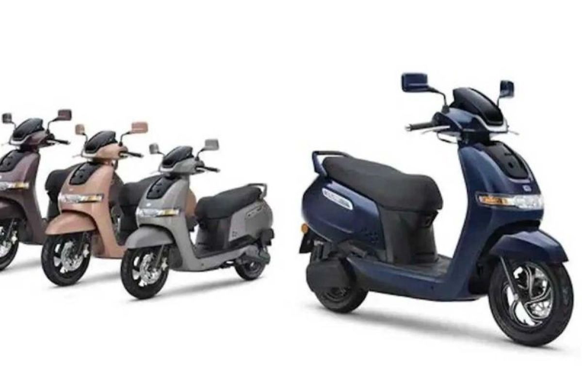 TVS Motor Company akan kirimkan 1.000 skuter listrik iQube dalam waktu 10 hari
