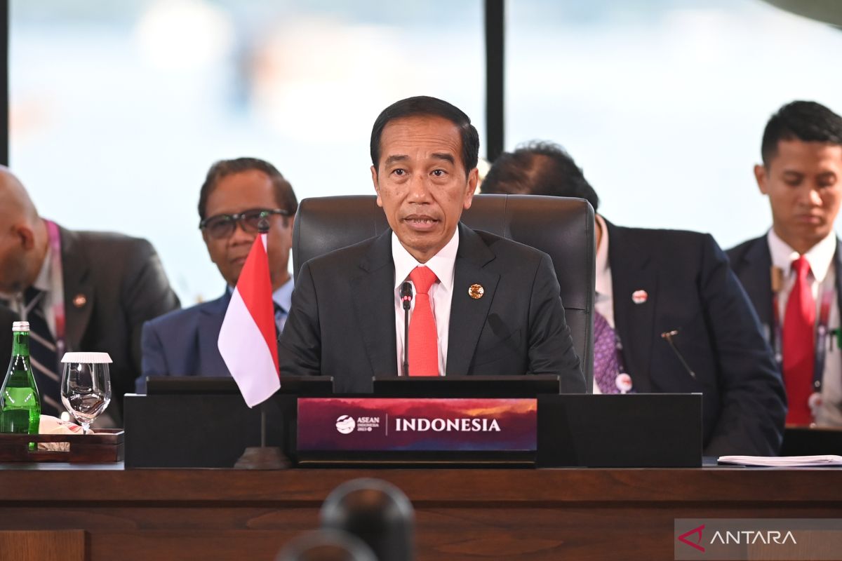 Presiden Joko Widodo tegaskan ASEAN tidak boleh jadi ajang persaingan