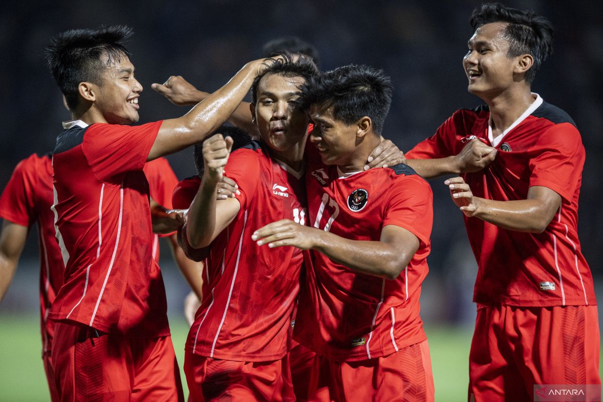 Timnas Indonesia akhirnya kebobolan di SEA Games Kamboja