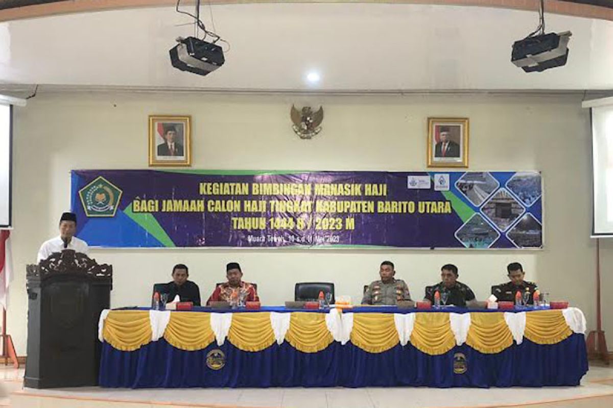 121 JCH Barito Utara ikuti manasik haji