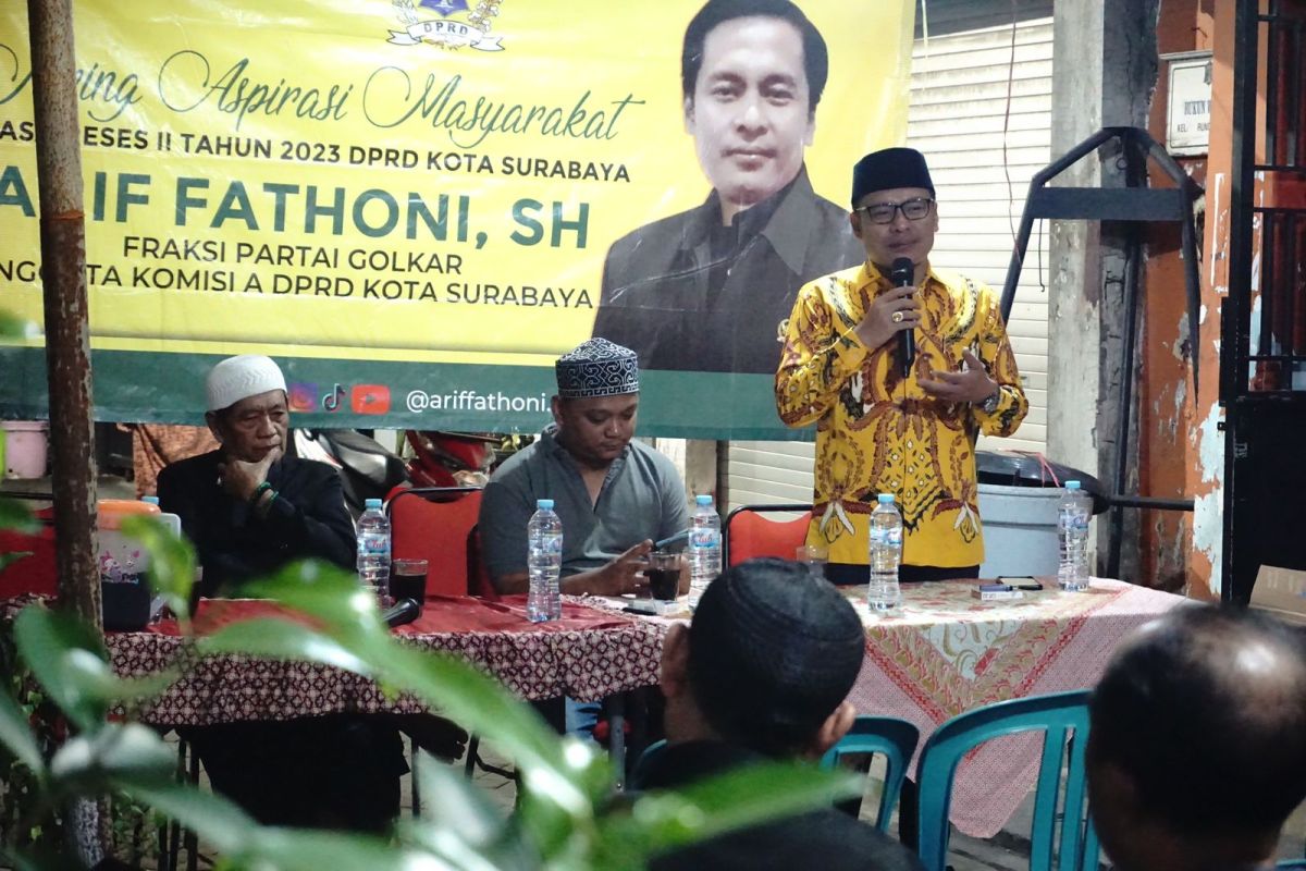 Legislator  Surabaya perjuangkan takmir masjid-mushalla dapat insentif