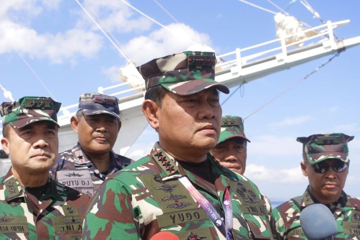 Panglima TNI Laksamana TNI Yudo Margono sebut warga ikut dukung keamanan selama ASEAN Summit