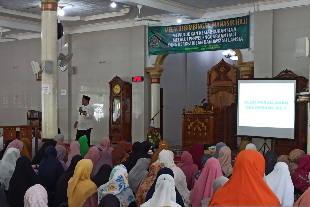 564 calhaj reguler Banda Aceh mulai lakukan manasik haji