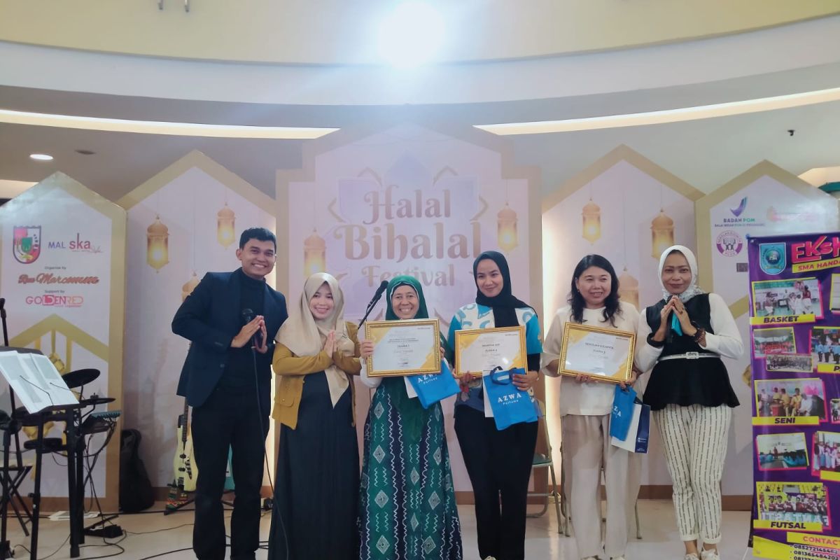 BBPOM di Pekanbaru raih juara I stand terbaik Festival Halal bi Halal