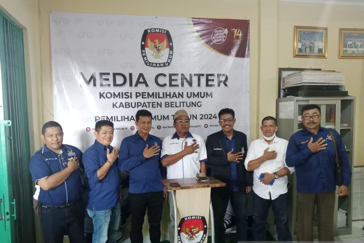 NasDem Belitung target raih enam kursi Pileg 2024