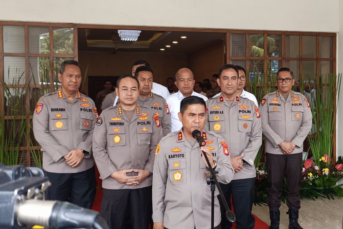 Kapolda kumpulkan jajarannya untuk tegakkan hukum secara berkeadilan