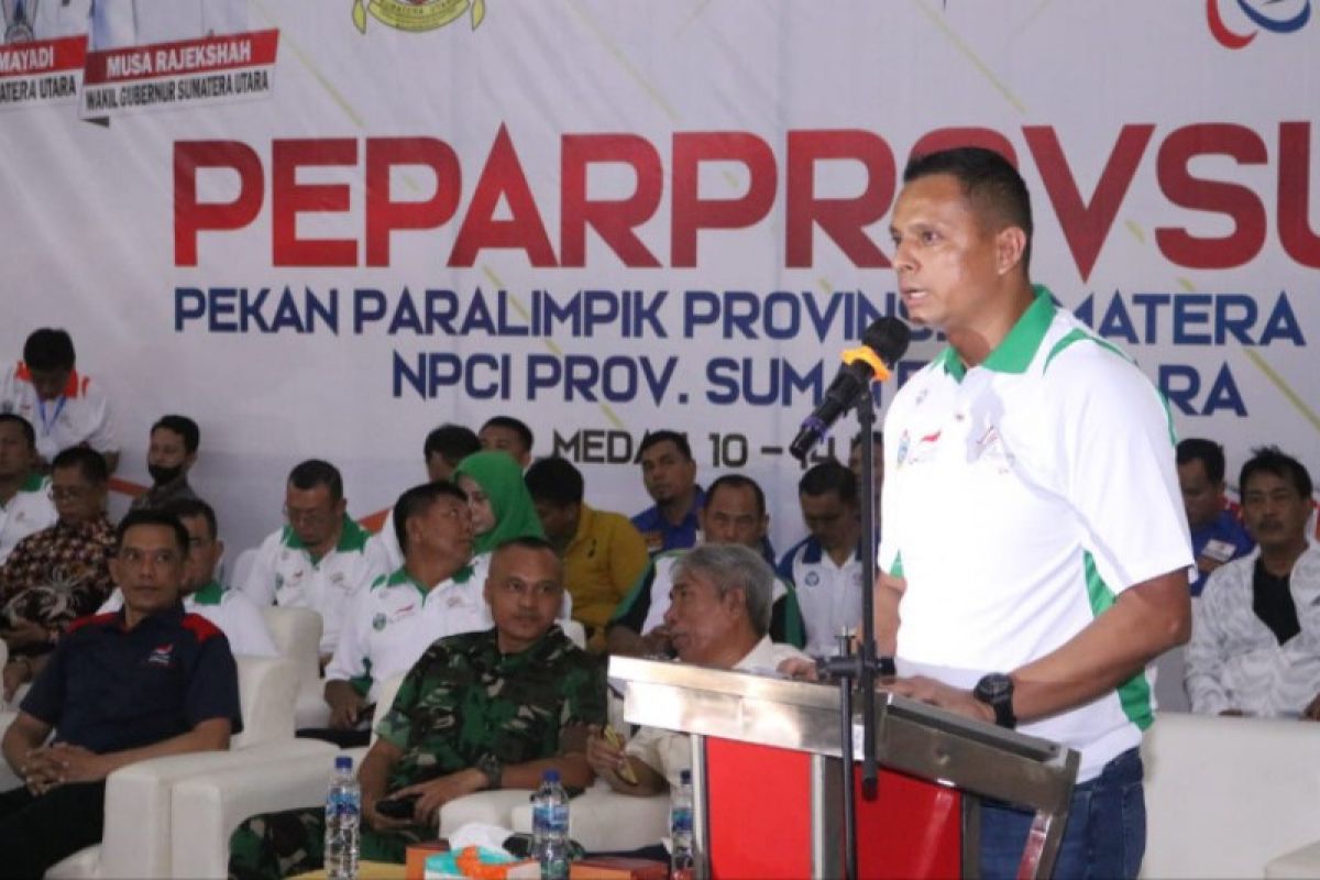 NPC Sumut bidik juara umum di Peparnas 2024