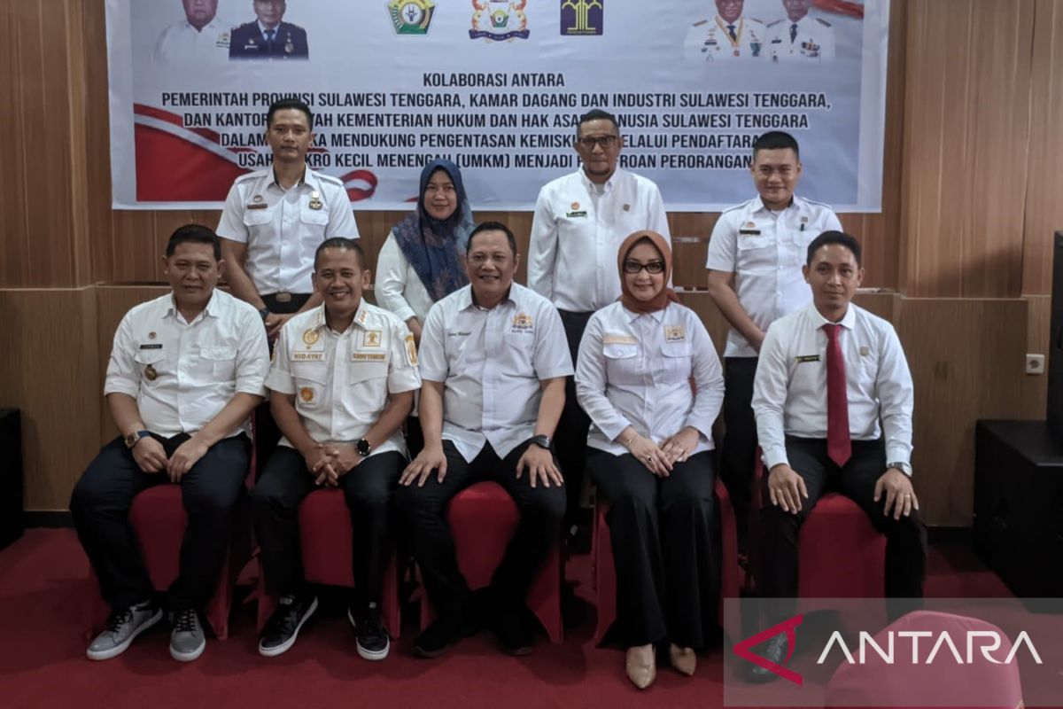 Kadin dan Kemenkumham Sulawesi Tenggara fasilitasi UMKM cetak E-Katalog