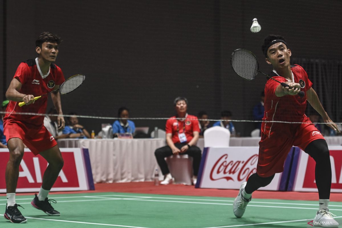 Bagas/Fikri  melaju ke semifinal  Thailand Open 2023