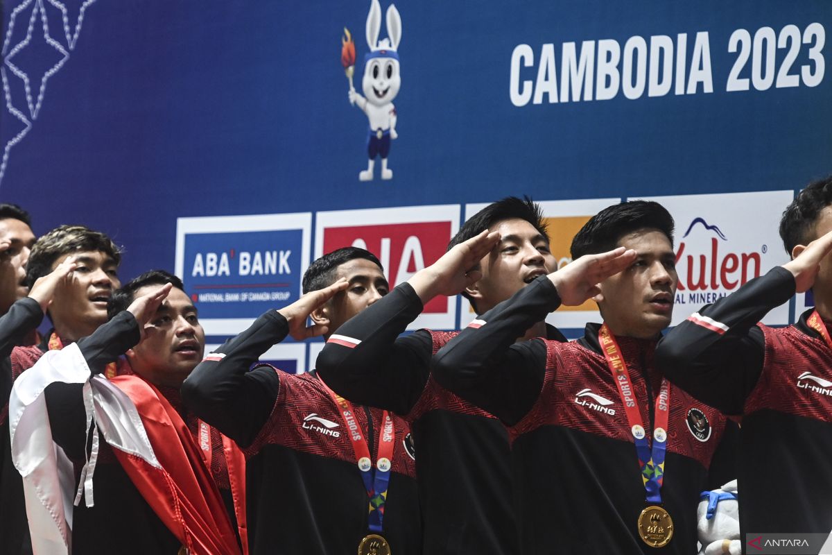 SEA Games 2023 - Indonesia juara umum bulu tangkis