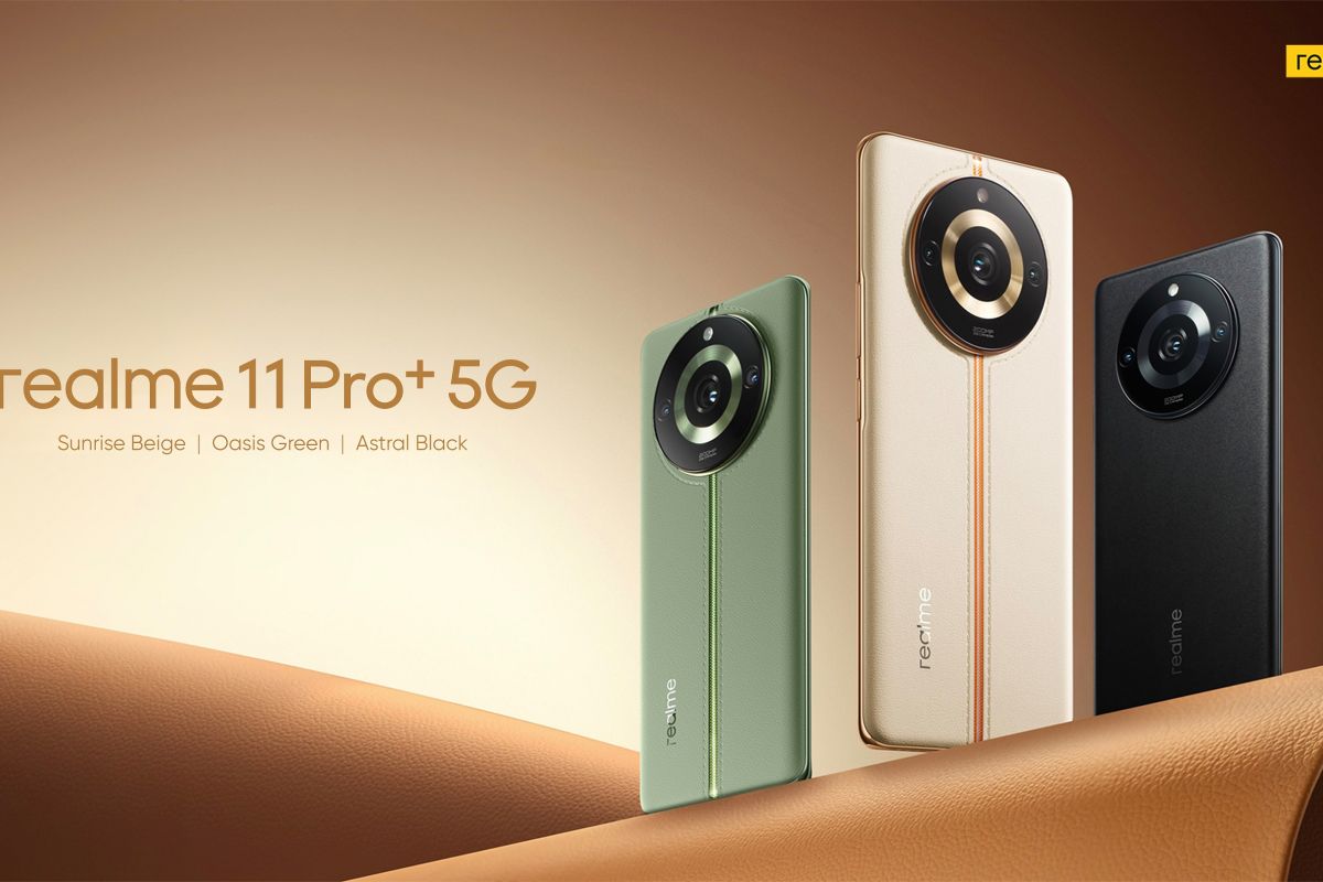 Penampakan ponsel baru dari Realme 11 Pro dan Pro+