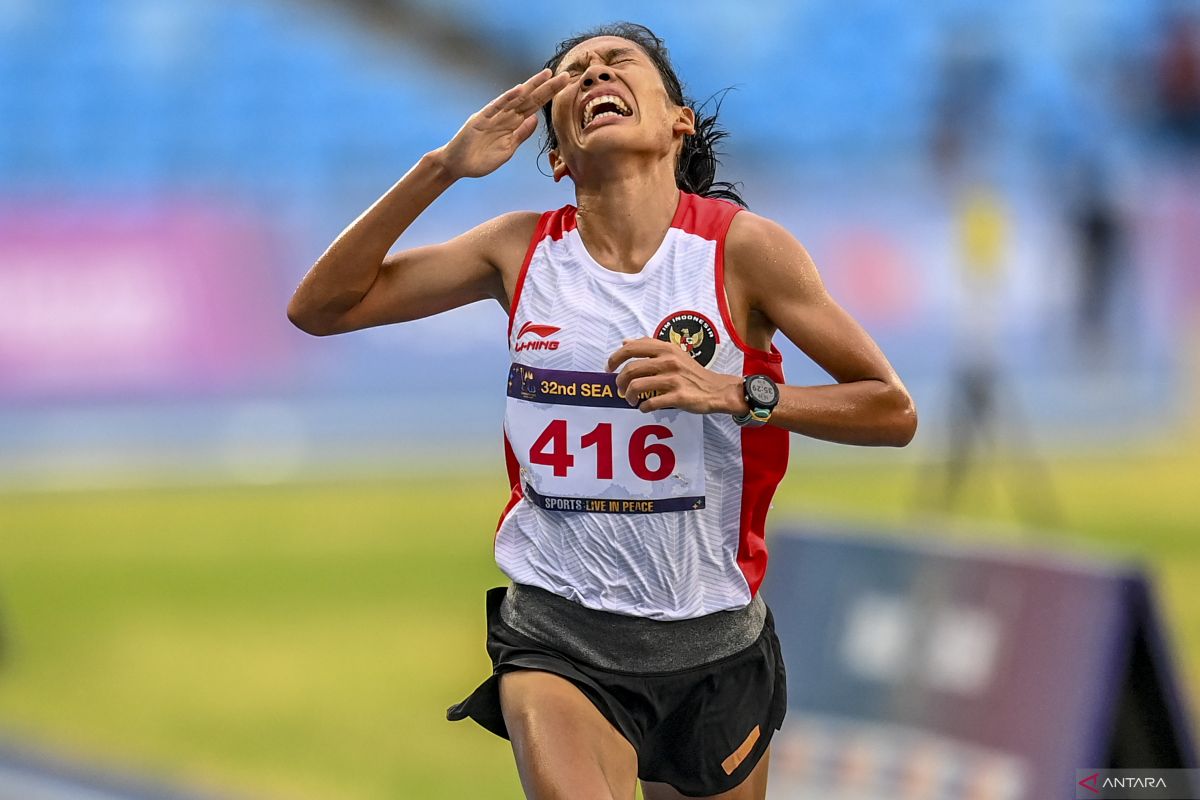 SEA Games 2023 - Odekta kena "jebakan" Vietnam pada lomba 10.000 meter