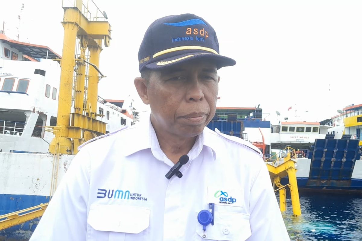 Pelayanan ASDP Ternate berjalan  normal pascainsiden kapal tabrak dermaga