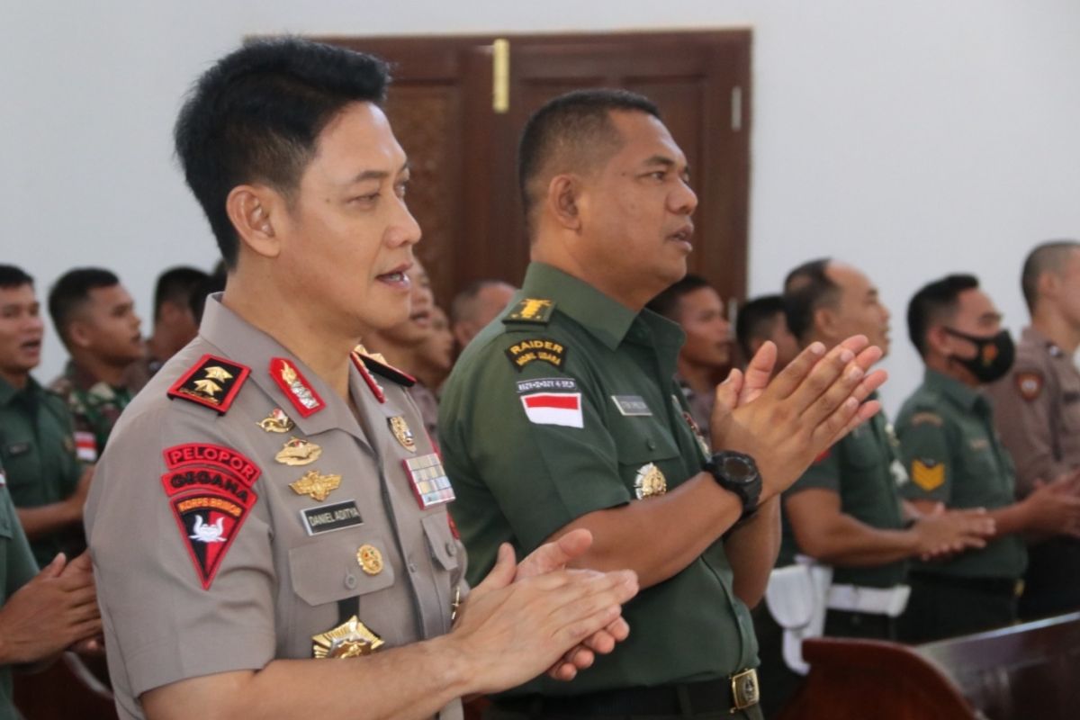 Pembinaan Rohani Dan Mental personel Korem 092/Maharajalila dan Polda Kaltara