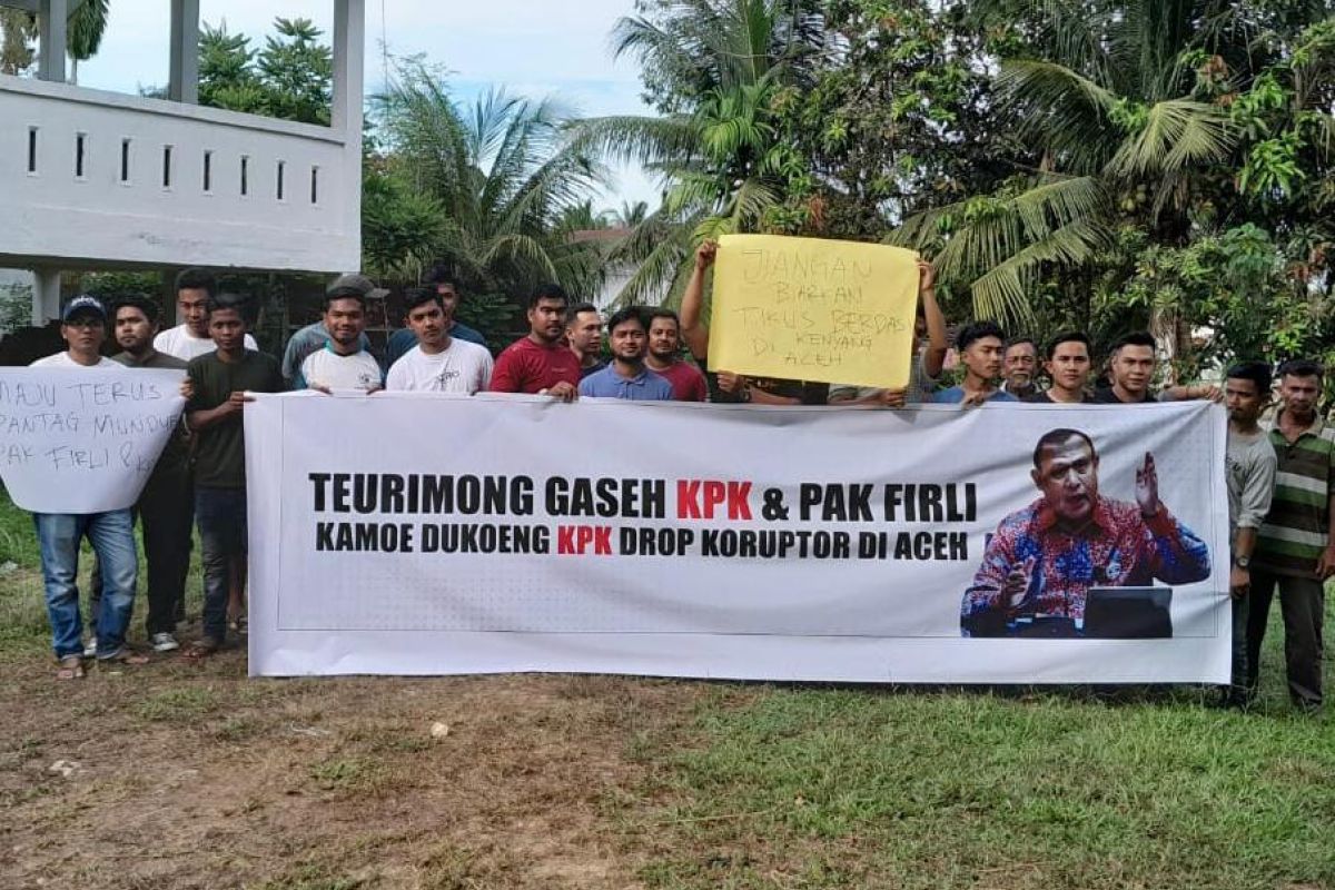 Pemuda Langsa dukung KPK perangi korupsi di Aceh