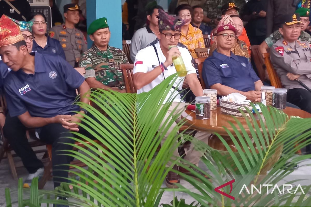 Menparekraf kagumi daya tarik Desa Wisata Dewi Tari Rebo