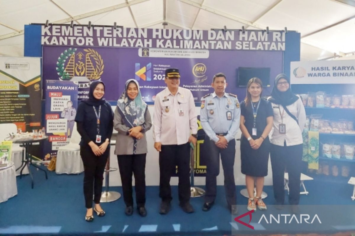 Kemenkumham Kalsel pamerkan hasil karya warga binaan di Titech Expo 2023