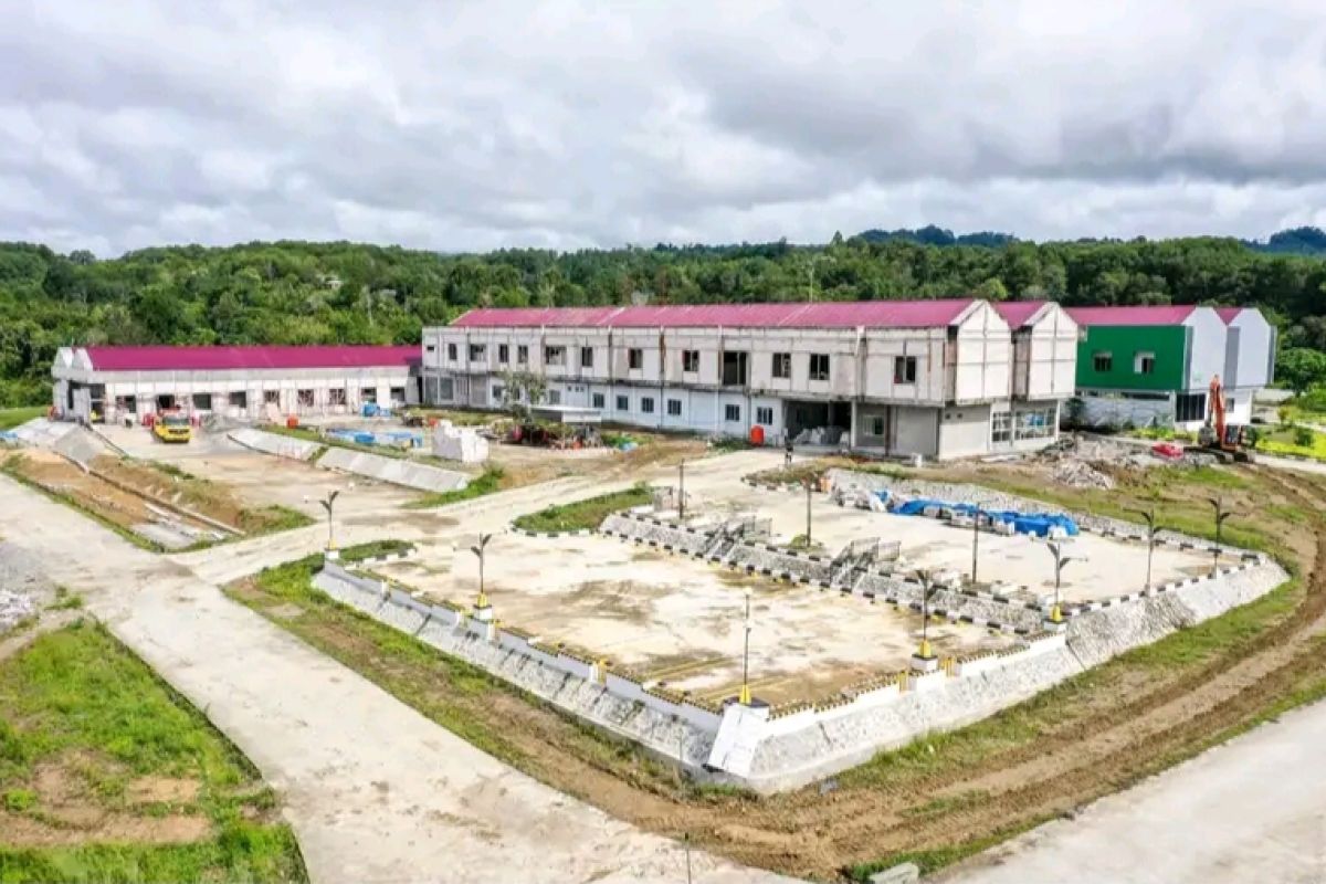 PT Poso Energy membantu pembangunan gedung Rumah Sakit Sinar Kasih GKST Tentena tipe C+