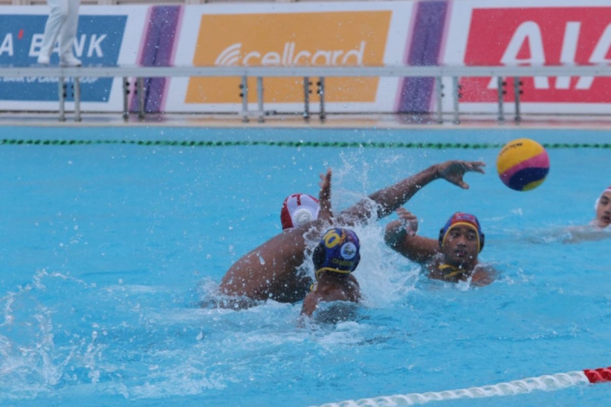 SEA Games 2023 - Polo air Indonesia bantai Kamboja 37-2 di laga pertama