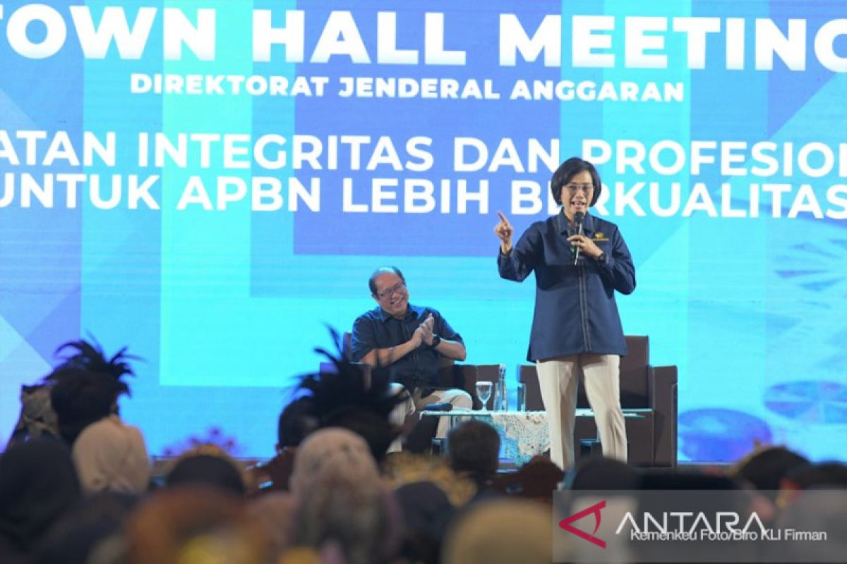 Sri Mulyani minta Kemenkeu tingkatkan kualitas diri hadapi tantangan