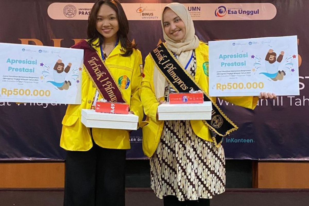 Dua mahasiswa UI sabet juara I pada Pilmapres lingkungan LLDIKTI