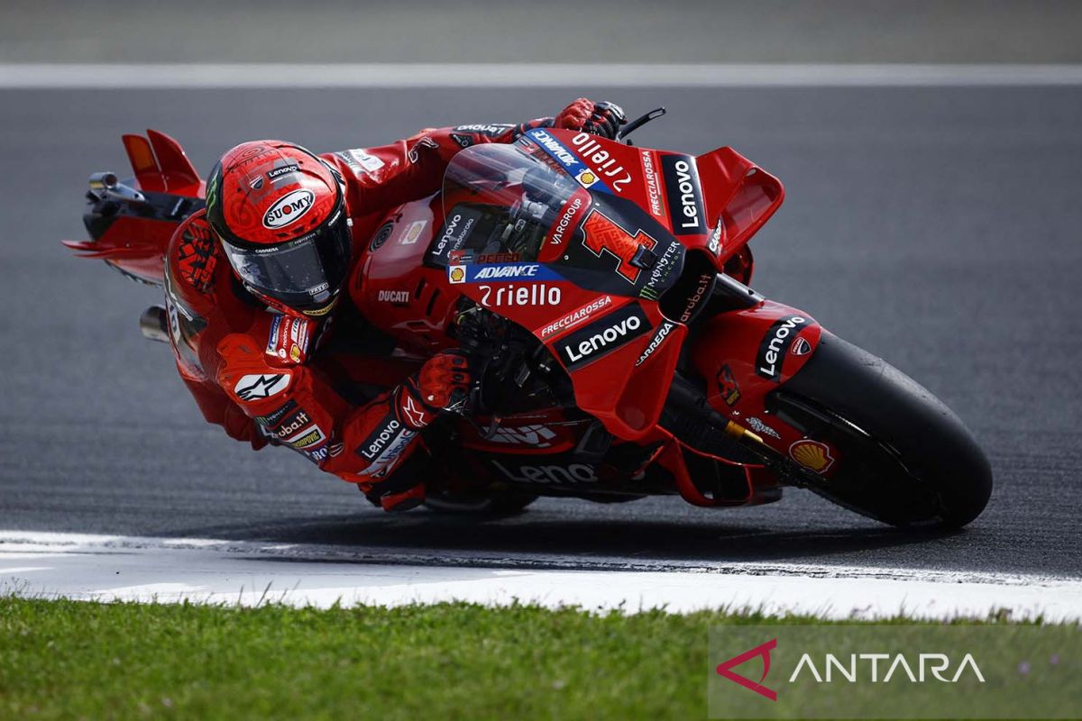 MotoGP: Pebalap Bagnaia tetap hadapi seri Italia meski alami cedera