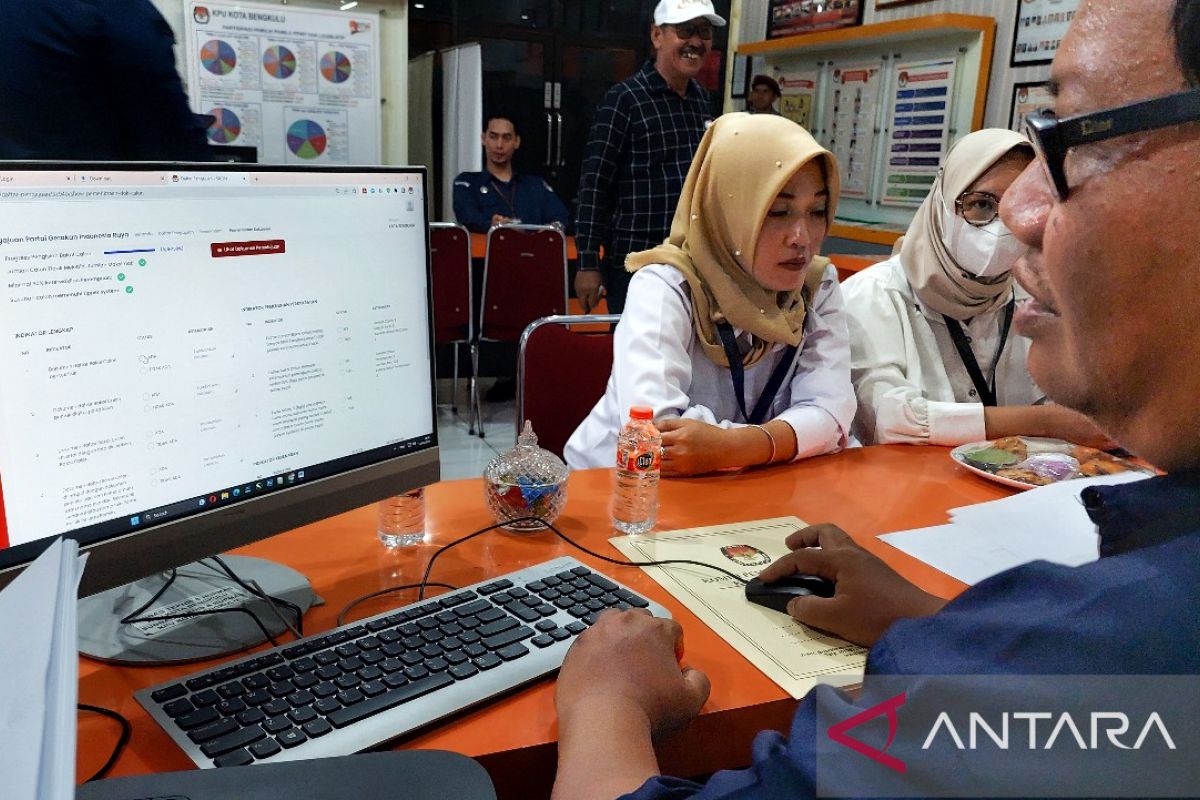 KPU Kota Bengkulu terima berkas pendaftaran 420 caleg