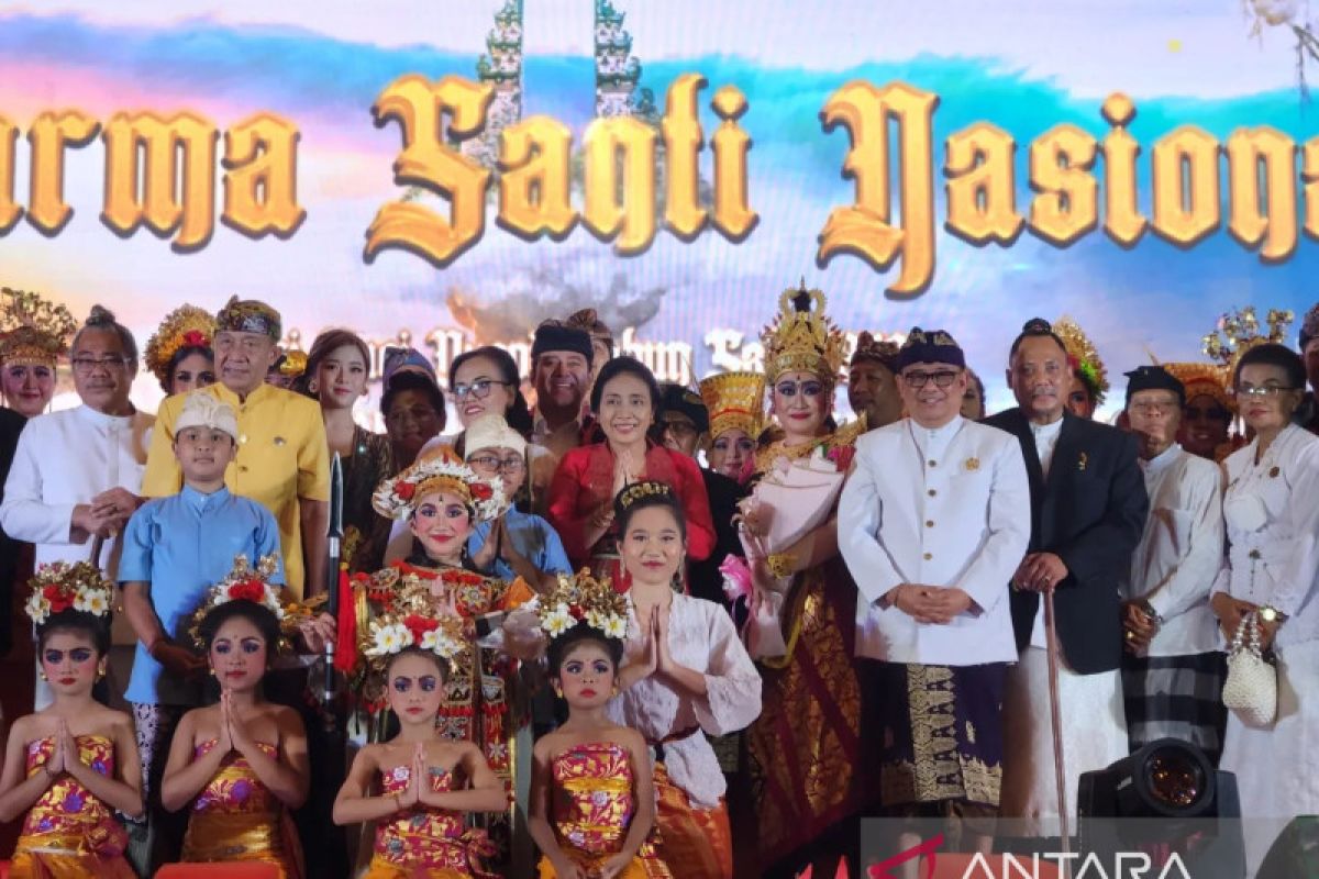 Presiden Jokowi ajak umat Hindu jaga kedamaian di tahun politik